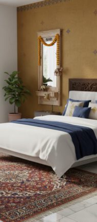 The Artisan's Chronicle Mirror - Heritage Room Three-Quarter