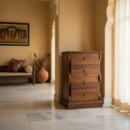 The S-Curve Accent Chest - Heritage Room Three-Quarter