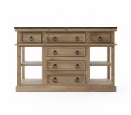 The Jodhpur Artisan Vanity - White BG Front View