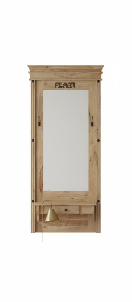 The Artisan's Chronicle Mirror - White BG Front View