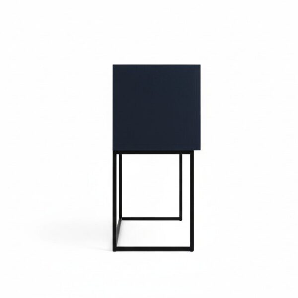 Ornate Scroll Console - White BG Side View