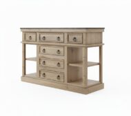 The Jodhpur Artisan Vanity - White BG 45° Corner