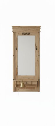 The Artisan's Chronicle Mirror - White BG 45° Corner