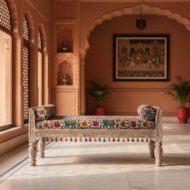 The Artisan's Story Bench - Heritage Room Wide