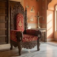 The Heritage Throne Chair - Heritage Room Wide