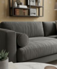 Geometric Harmony Wall Shelf - Heritage Room Detail