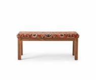 The Artisan's Story Bench - White BG Front View