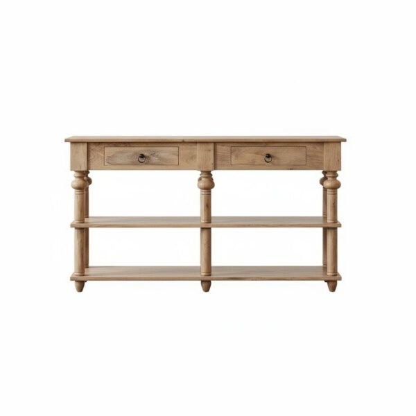 The Artisan's Echo Console - White BG Front View