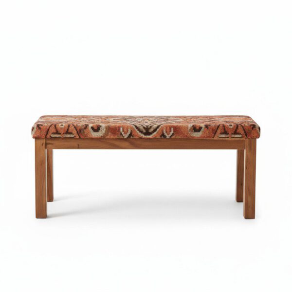 The Artisan's Story Bench - White BG Side View