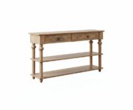 The Artisan's Echo Console - White BG 45° Corner